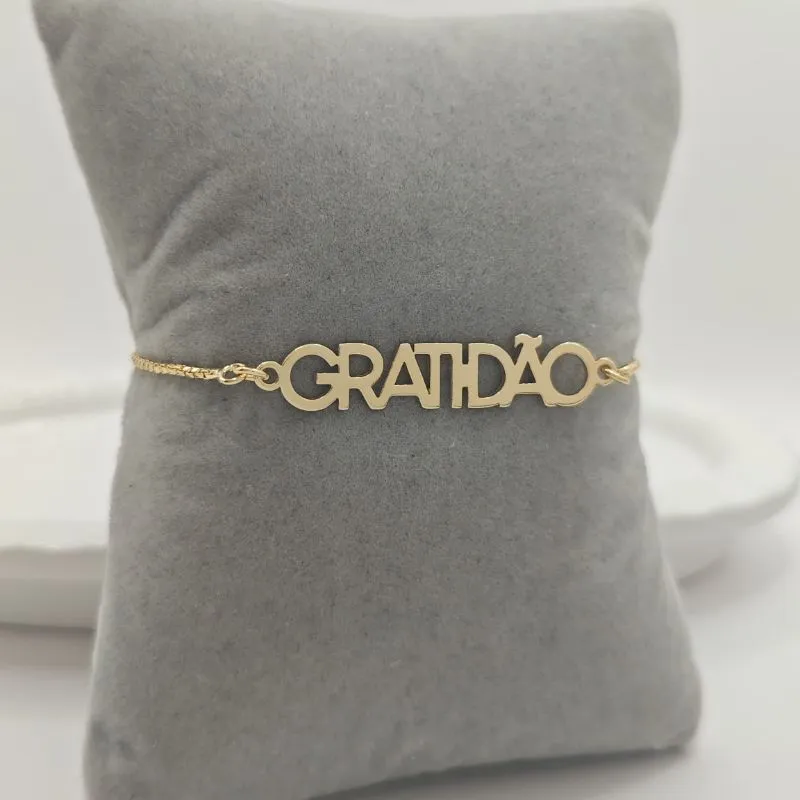 pulseira gratidão