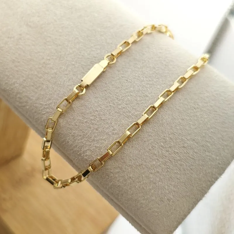 pulseira masculina tijolinho