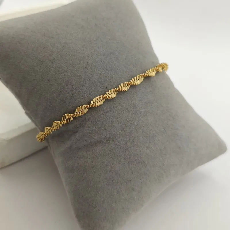 pulseira enrolada