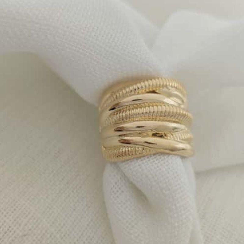 anel fios com textura