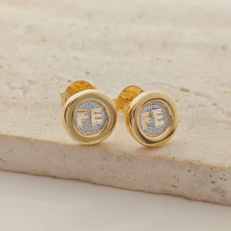 brinco fé com caneta rhodio