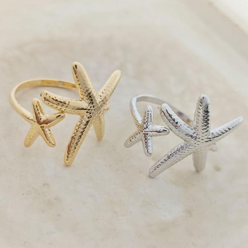 anel estrelas do mar