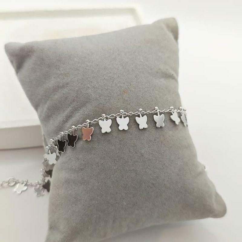 tornozeleira com borboleta rhodio