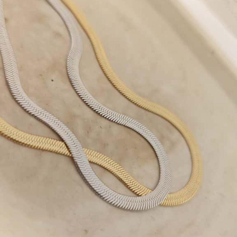 chocker fita 3mm rhodio