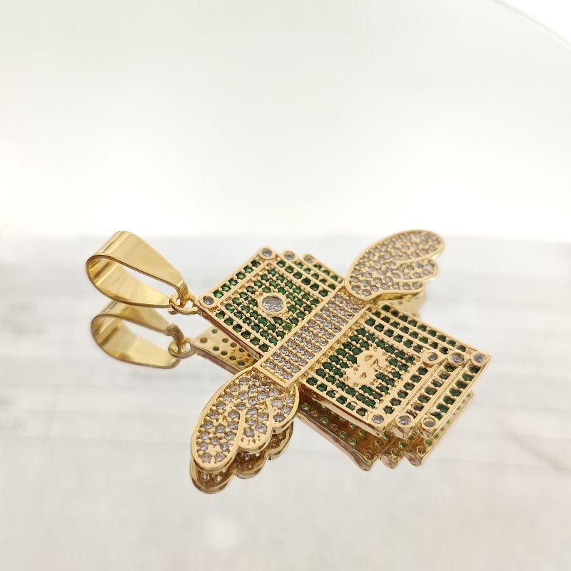 pingente dinheiro voando