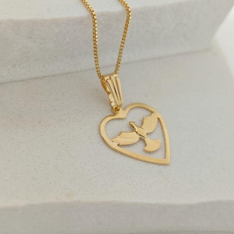 corrente coração e espírito santo