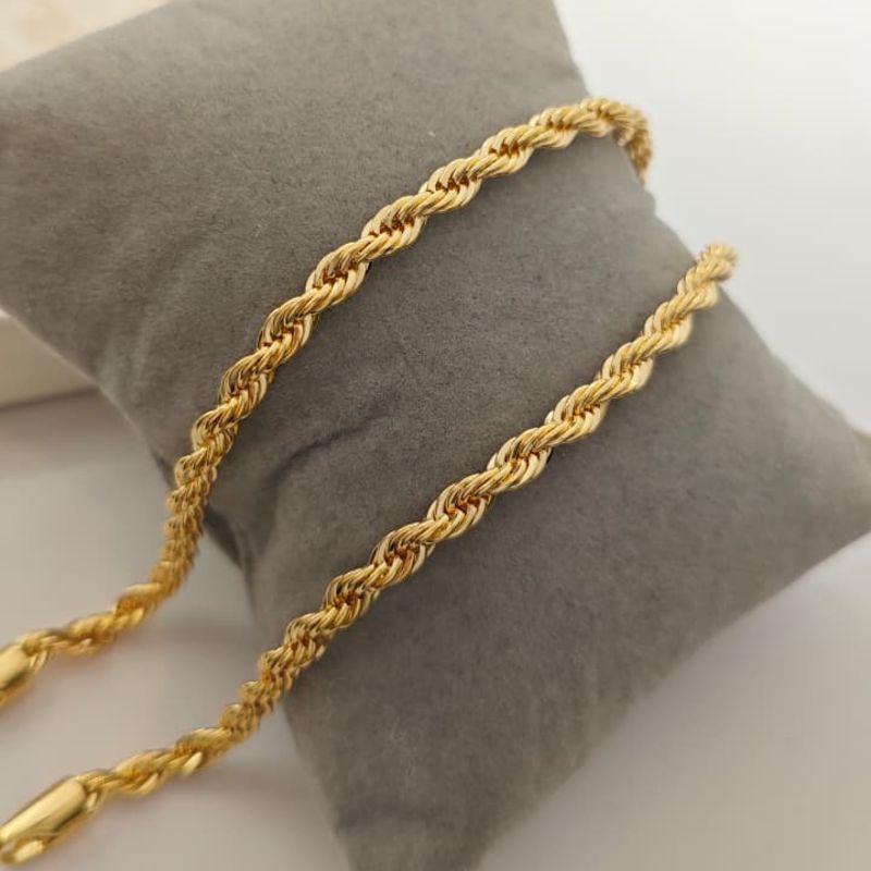 pulseira cordão baiano 4mm