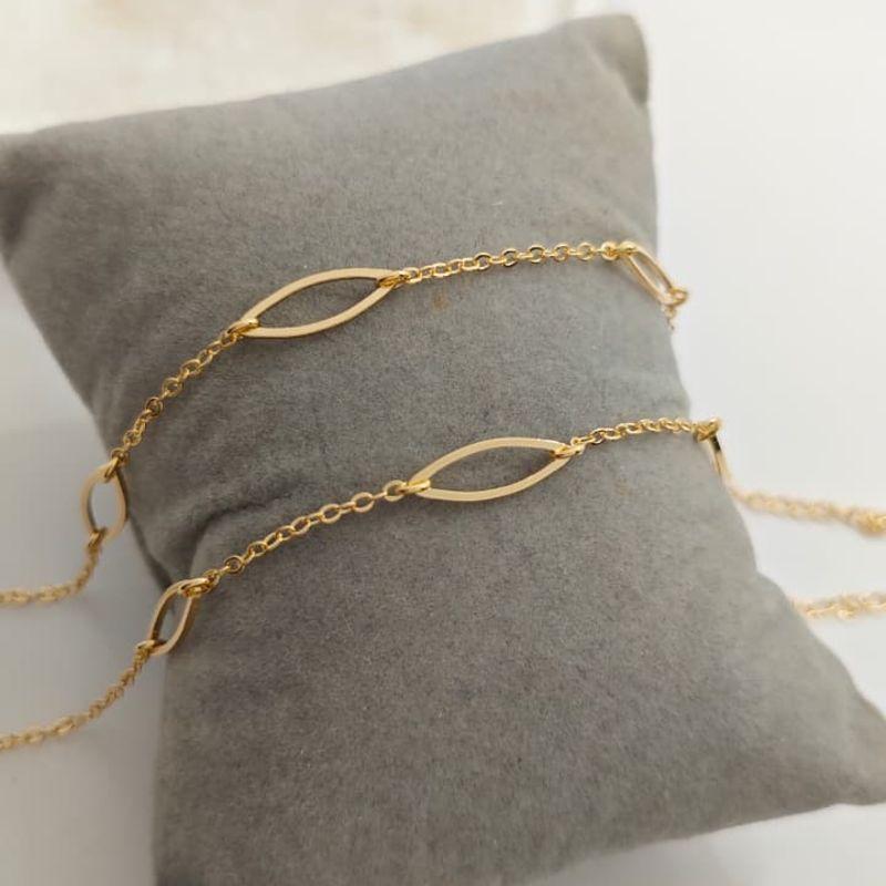 pulseira 3 gomos
