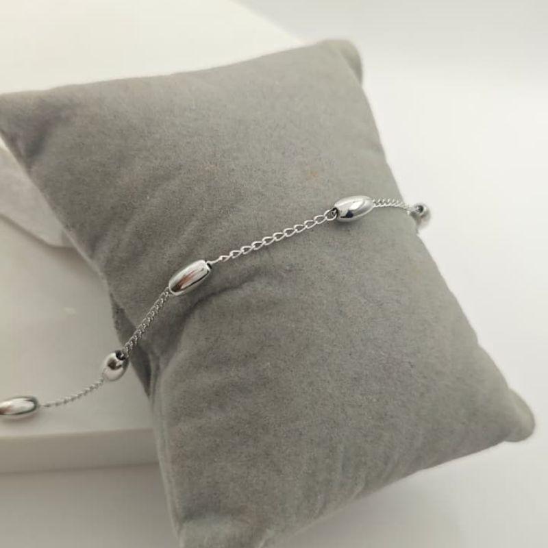 pulseira baguinha rhodio