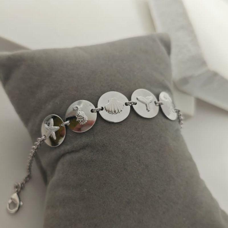 pulseira medalha do mar rhodio