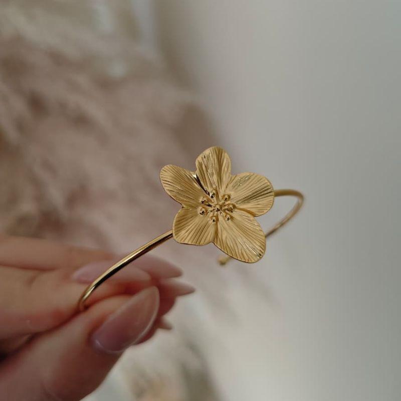 bracelete flor